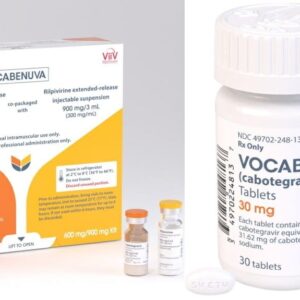 Kjøp Cabenuva på nett (cabotegravir + rilpivirin)